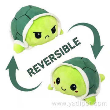 reversible plush stuffed toy